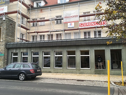17. 12. 2020 Foyer Stadtsaal / neue Fenster