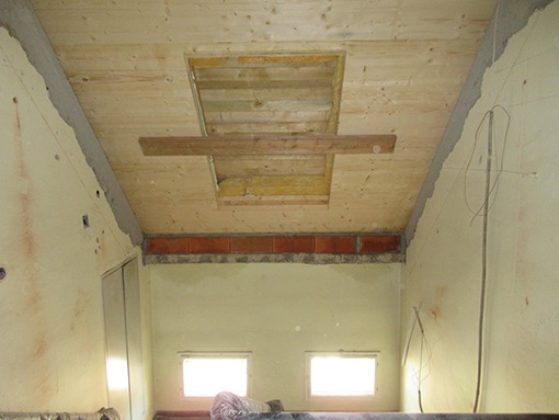 30. 07. 2020 Decke &uuml;ber Stiegenhaus