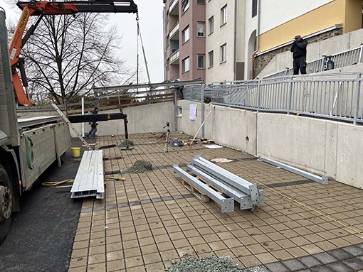 15. 11. 2021 Carportmontage
