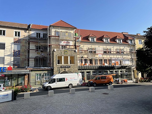 23. 06. 2021 Beginn Vollw&auml;rmeschutzfassade