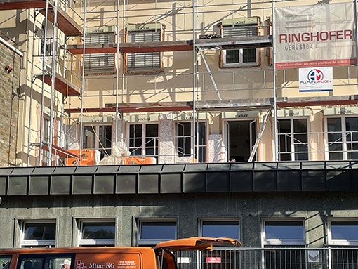 23. 06. 2021 Beginn Vollw&auml;rmeschutzfassade