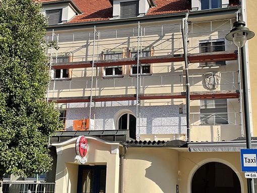 23. 06. 2021 Beginn Vollw&auml;rmeschutzfassade