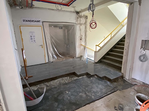 18. 06. 2021 1. OG / Stiegenhaus