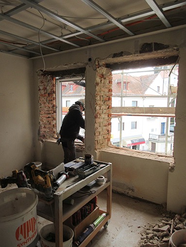 16. 02. 2021 2. OG Fenstertausch in den B&uuml;ros
