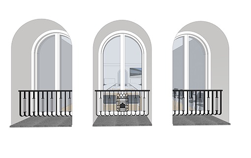 Fenster Gemeinderatssaal