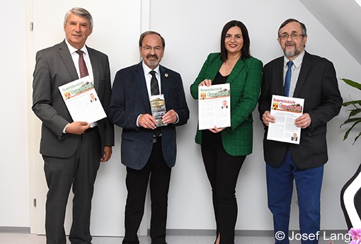 Bgl. Gemeinschaft: LH Stvin mit E. Nicka und E. Weinhofer