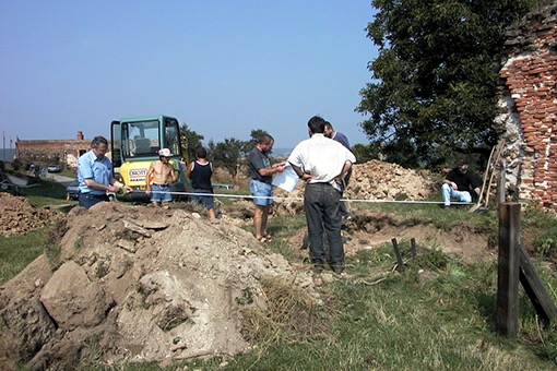 27. 07. 1999 Grabung f&uuml;r Denkmalamt
