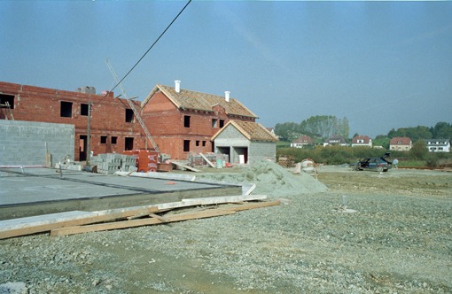 13. 10. 1990 / Fundamentplatte Haus 3